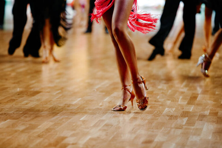 feet woman dancer